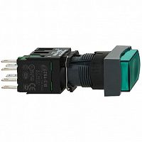 Кнопка Harmony 16 мм² 24В, IP65, Зеленый | код. XB6DE3B1B | Schneider Electric
